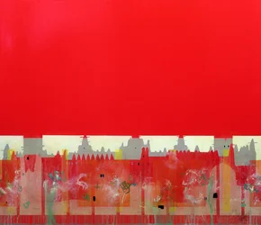 Rood Schilderij